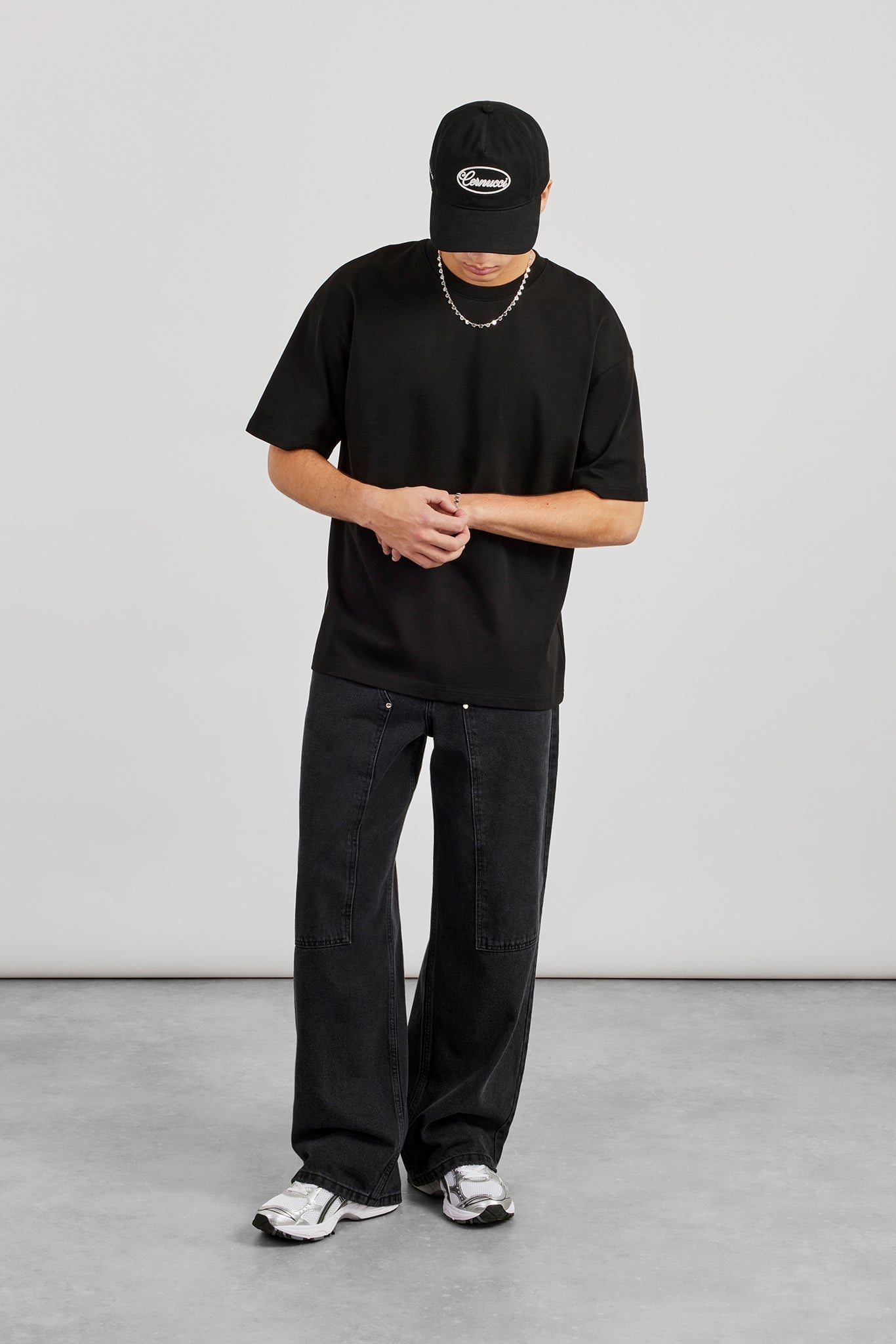 Cernucci Oversized T-Shirt - Black
